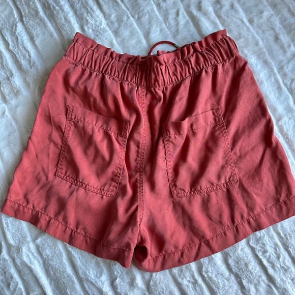 Loft Coral Drawstring Waist Shorts - Small - NWOT Never Worn - Picture 3 of 10